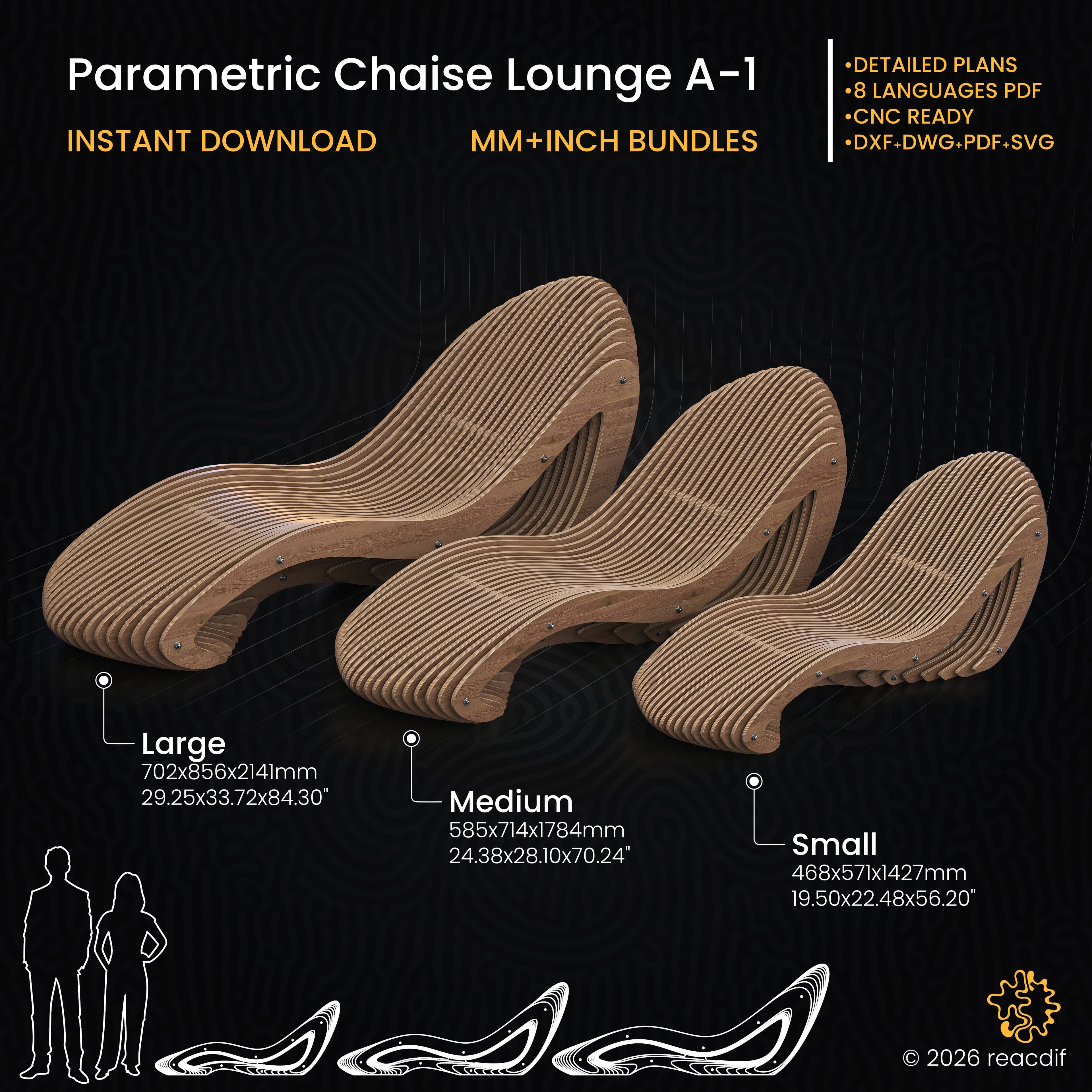 Parametric Chaise Lounge A-1